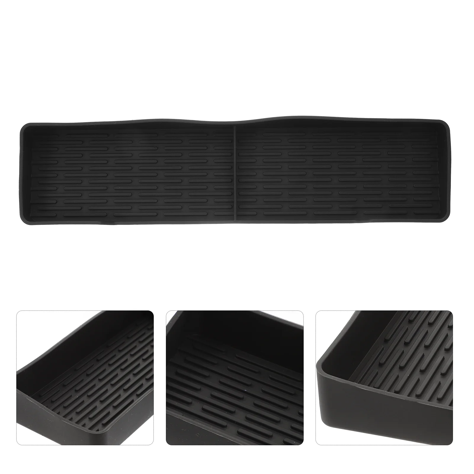 

Oven Shelf Household Rack Kitchen Accessory Silicone Condiment Shelf Shelf For Stove