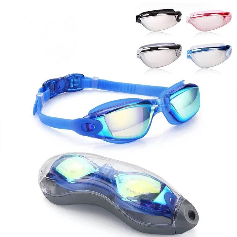 New Unisex Professional Swimming Diving Goggles Glasses Men Women Silicone Adult Pool Glasses Optical waterproof Swim Eyewear