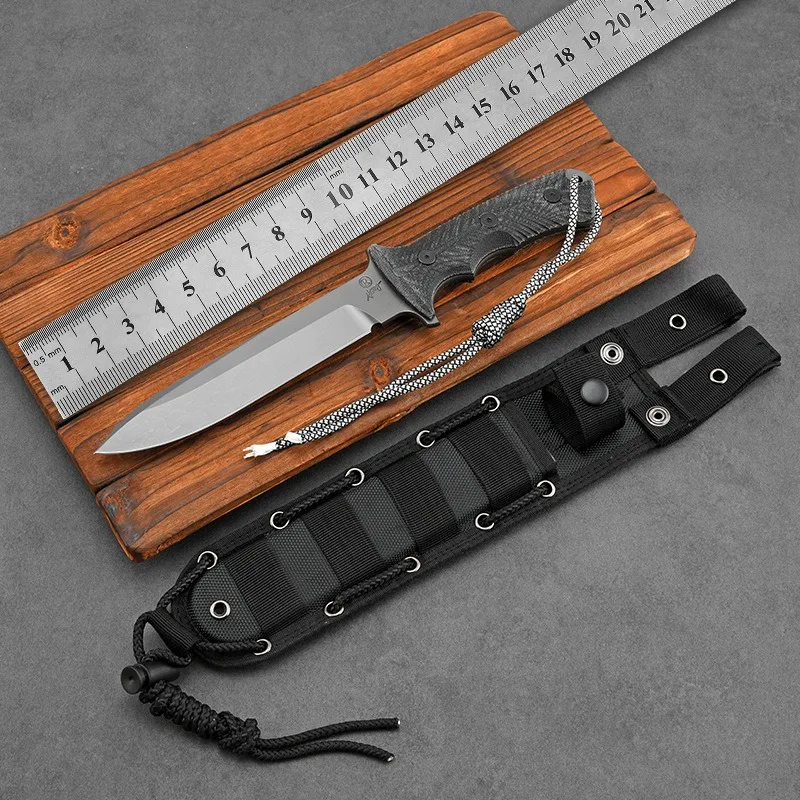 Chris Riv Зеленая плоская шляпа Универсальный нож для выживания на открытом воздухе