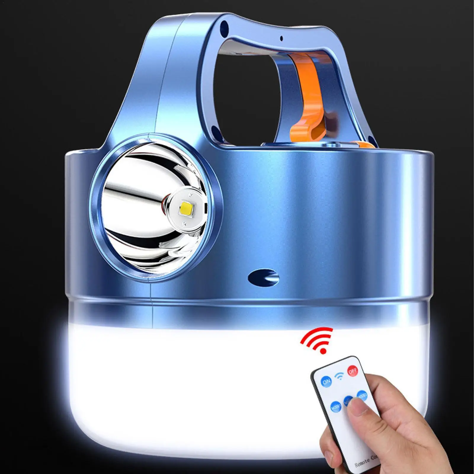 

800W Portable Solar Power Camping Light USB Rechargeable Flashlight Tent Lamp Camp Lanterns Emergency Lights For Outdoor G4W6