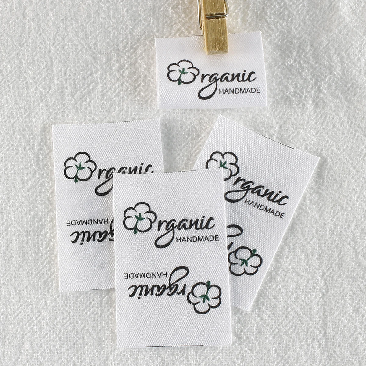 

Clothing Labels, Sewing Accessori, Cotton Sewing Labels, Handmade With Love, for Knitted Things, 20 pieces, Spot Goods