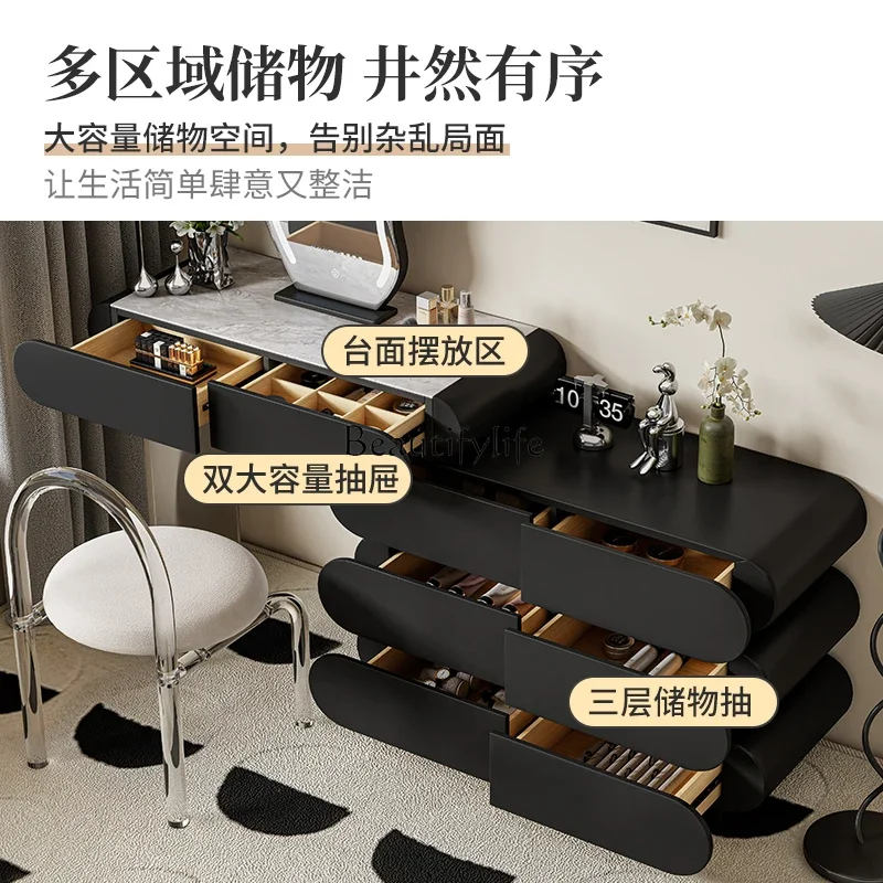 Комод из цельного дерева современный простой выдвижной конец кровати комод