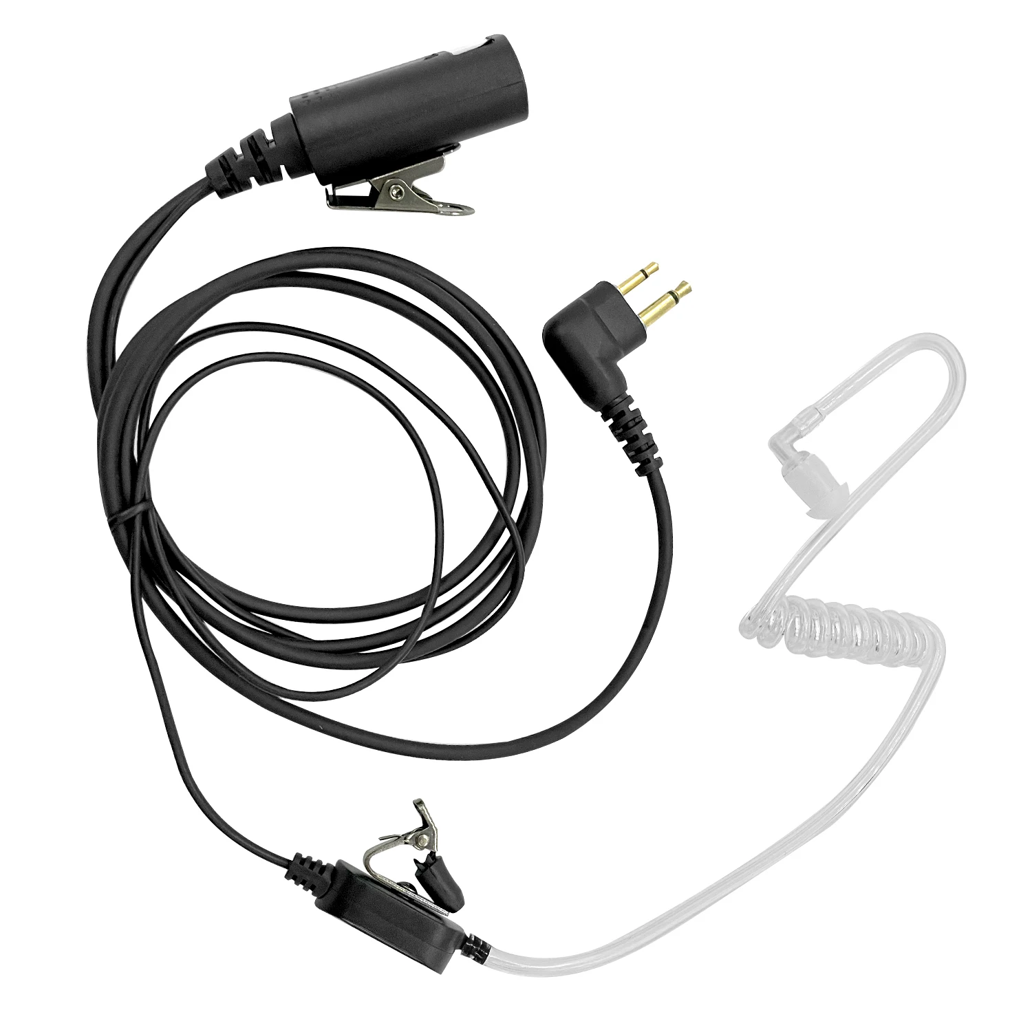 Walike Talkie Earpiece with  Adjustable Volume Headset Compatible with Motorola CLS1410 CLS1110 BRP40 CP200 CP200D CP185