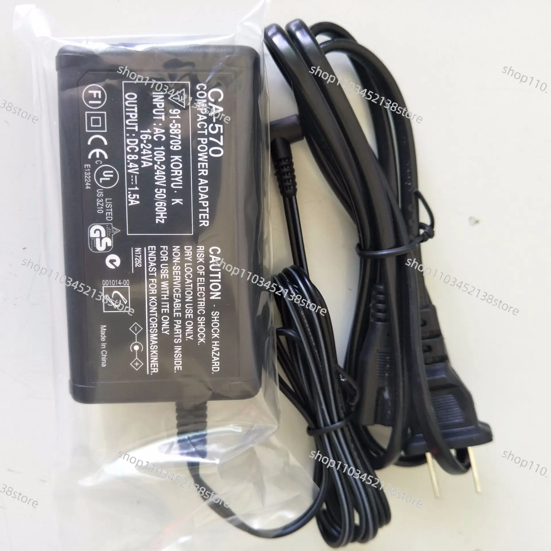 Подходит для адаптера питания Canon CA-570 зарядного устройства зеркальной камеры DV