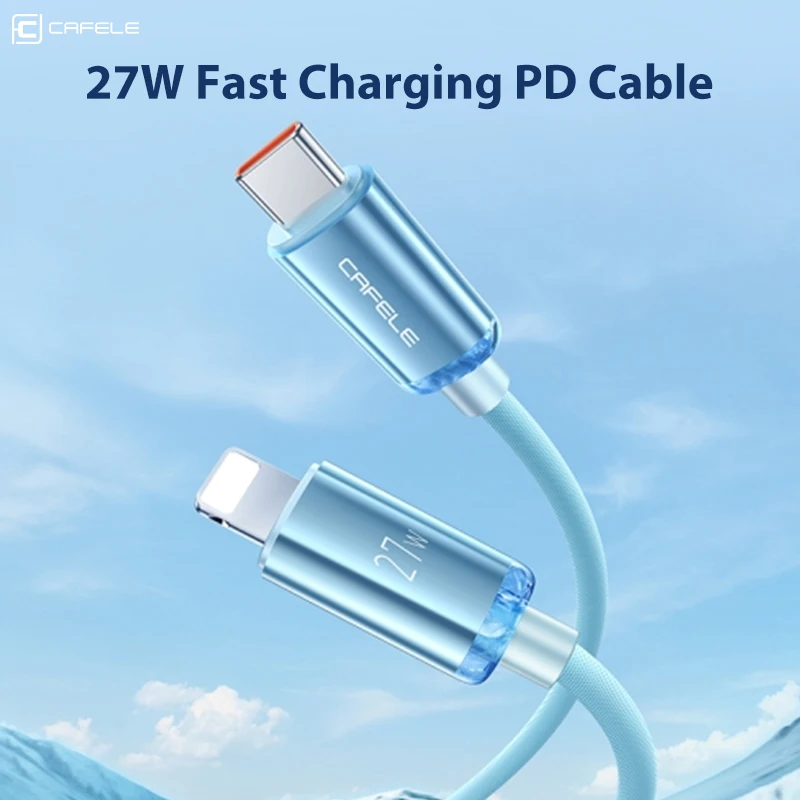 

PD 27W USB C to Lightning Cable For iPhone14 13 12 11 Pro Max Xs X XR 8 Plus Fast Charging Cable Type C Charger Cable Data Line