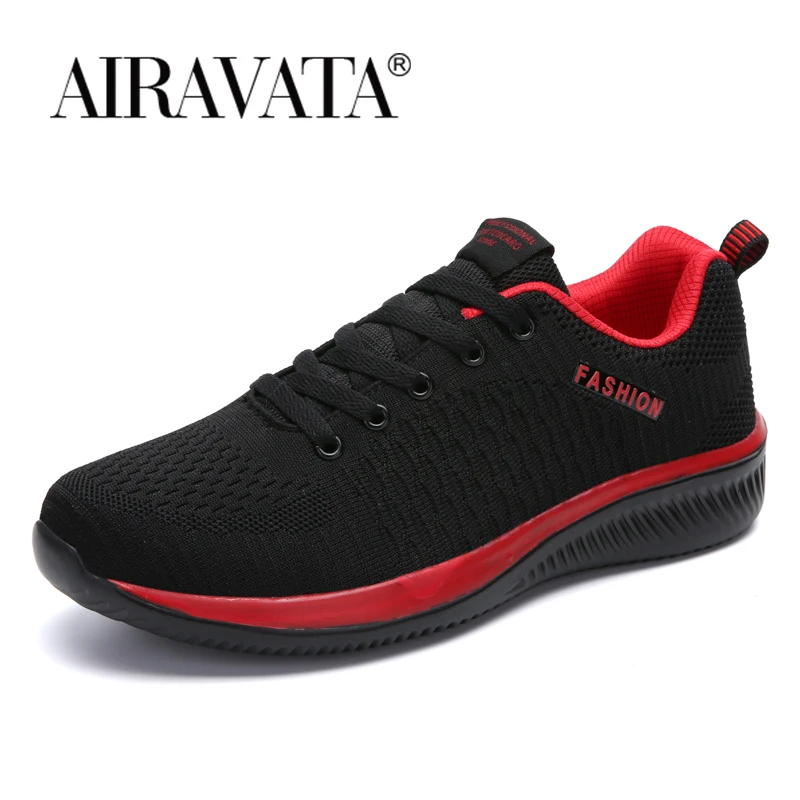 Unisex Sneakers Breathable Outdoor Lace-up Athletic Trainer Shoes Leisure Comfortable Footwear Size 35-47