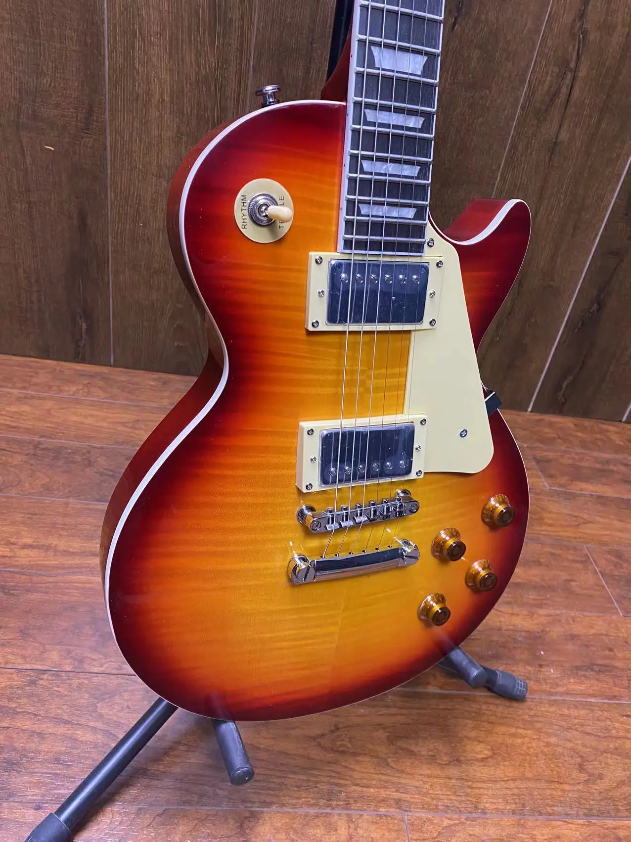 

Custom shop 1959 R9 Tiger Flame LP electric guitar Standard LP 59 electric guitar