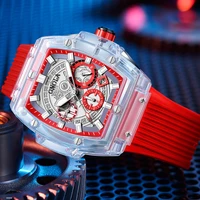 classic brand square men watches top luxury multifunction waterproof sport quartz watch fashion business chronograph aaa clocks