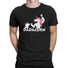 Забавная Мужская футболка с единорогом папы дадгун новинка подарок на день отца для папы футболка Харадзюку футболки летняя графическая футболка