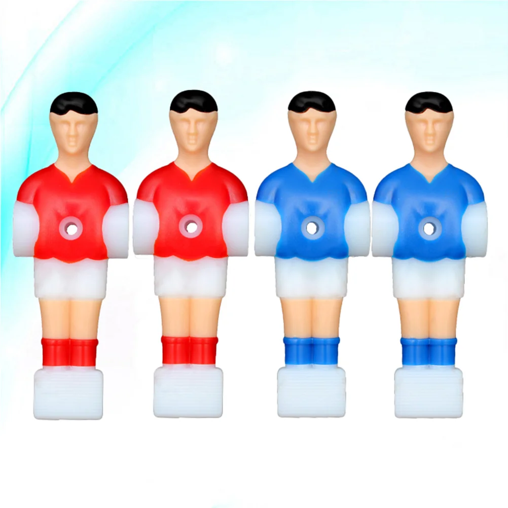 

4PC Rod Foosball Soccer Table Football Men Player Replacement Parts Children's Table Games Plastic Accessories Dolls Human