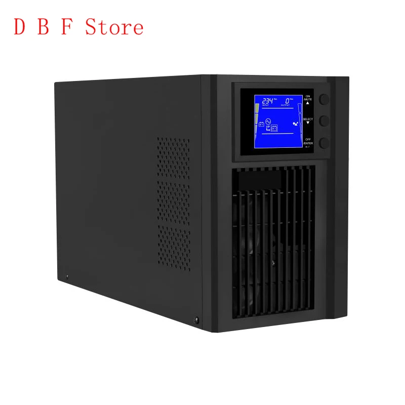 

UPS 1000VA/800W ЖК-дисплей Онлайн внешние аккумуляторы 36 В постоянного тока Чистая Синусоидальная волна источник бесперебойного питания для компьютера
