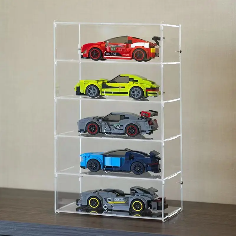 Акриловая панель для демонстрации моделей гоночных автомобилей одноуровневая