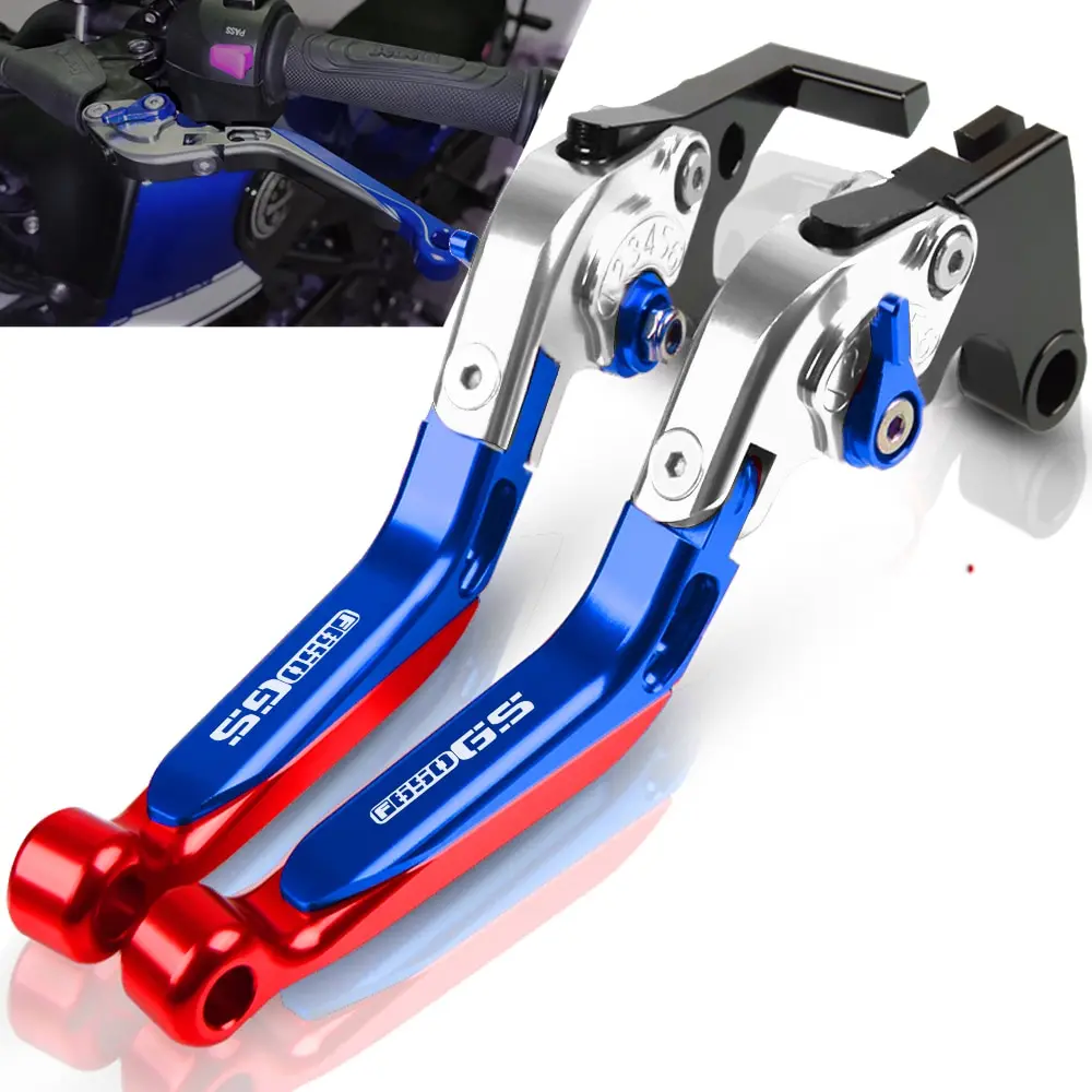 

FOR BMW F650GS 2000 2001 2002 2003 2004 2005 Motorcycle handbrake Adjustable Brake Clutch Levers Compatible F650GS Adapter