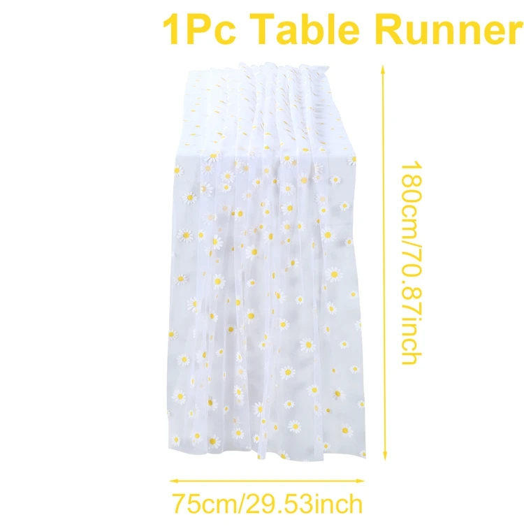 

Дорожка из вуали "Маргаритки"