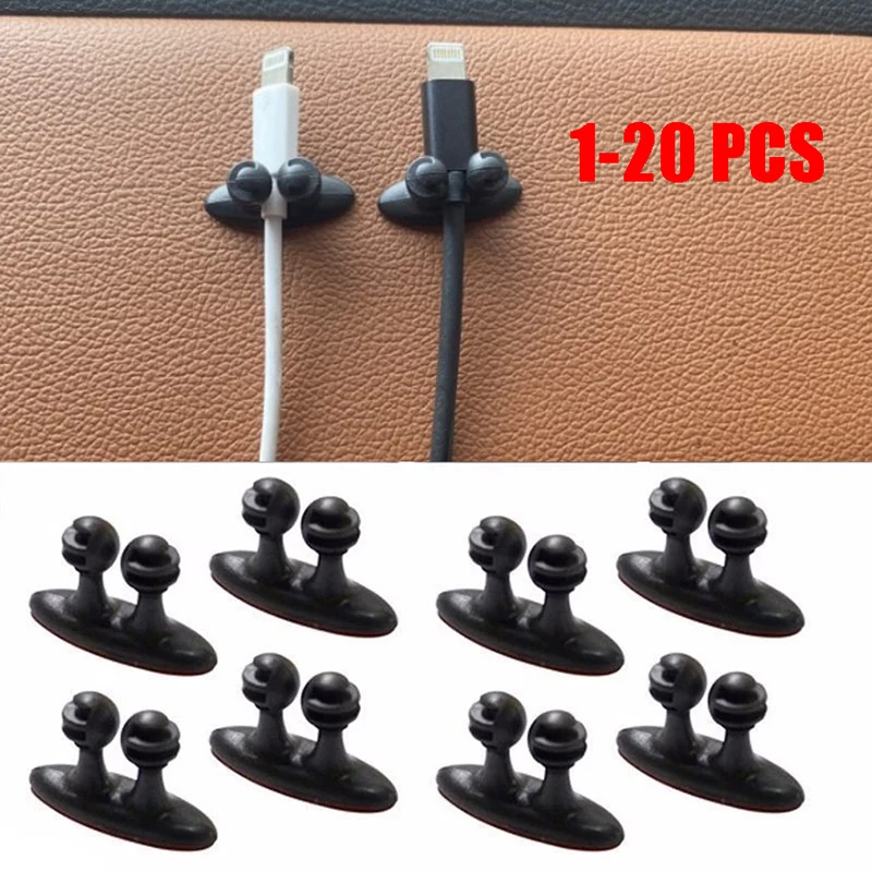 Aliexpress Support de câble pour téléphone portable  organisateur de clip de tableau de bord de voiture