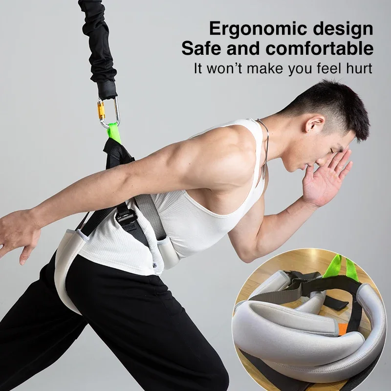 Эластичный Шнур для воздушной йоги шнур с карабином оборудование прыжков танцев