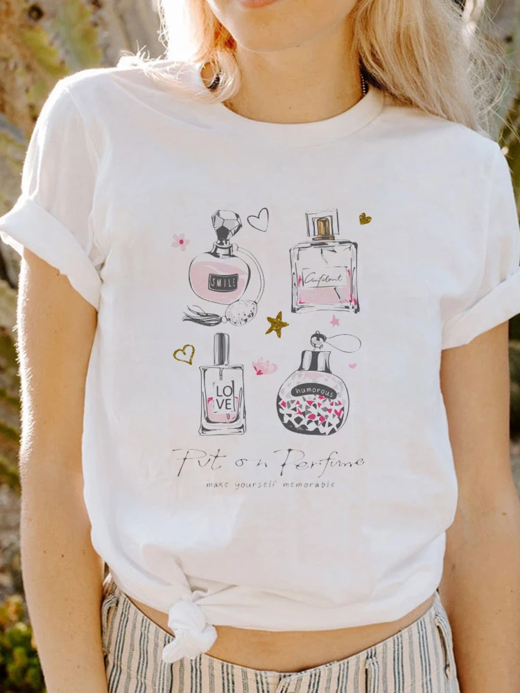 

Женская универсальная летняя повседневная футболка с коротким рукавом и круглым вырезом