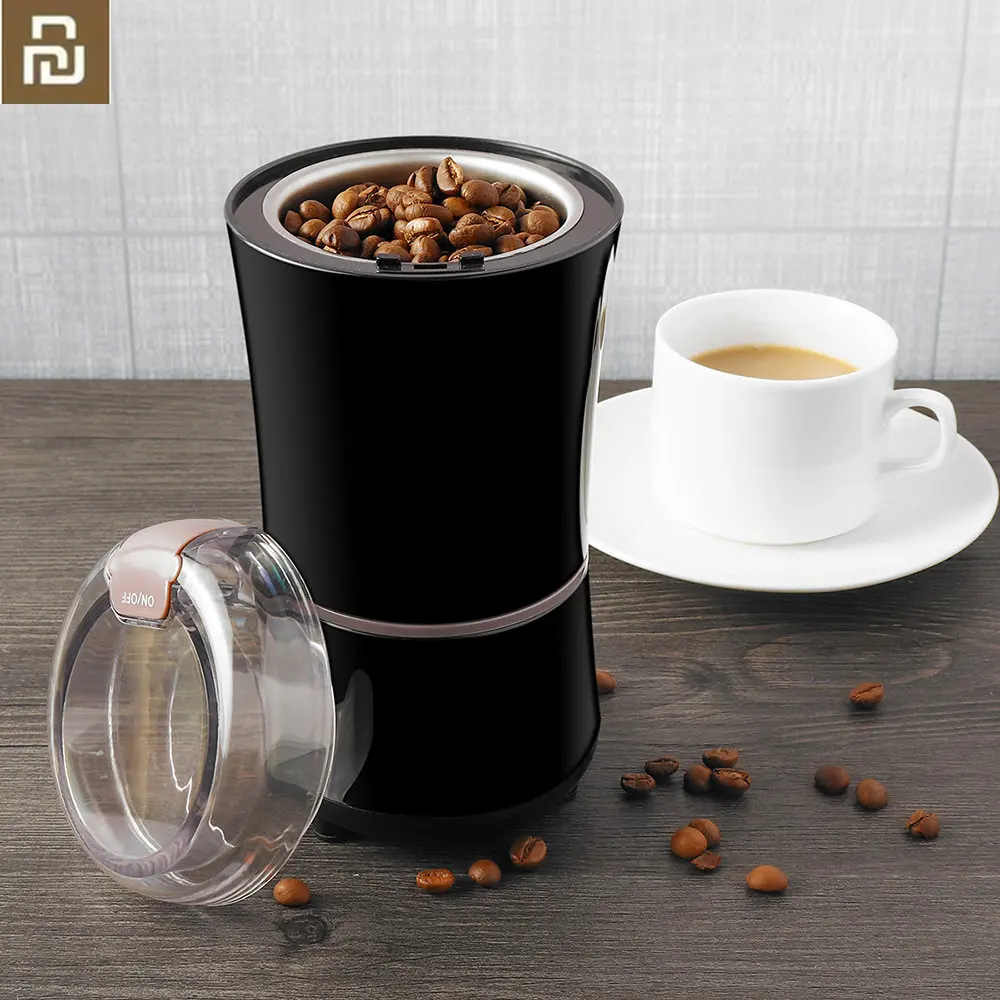 

YOUPIN Kitchen Electric Coffee Grinder 400W Mini Salt Pepper Grinder Powerful Spice Nuts Seeds Coffee Bean Grind Machine