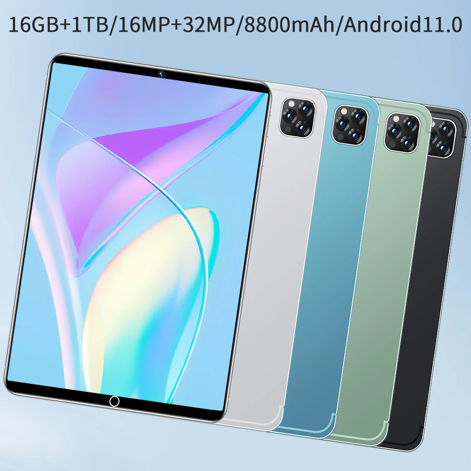 

Планшет Pro i11 на Android 2023, 10 ядер, экран 11,6 дюйма, 16 ГБ + 1 ТБ