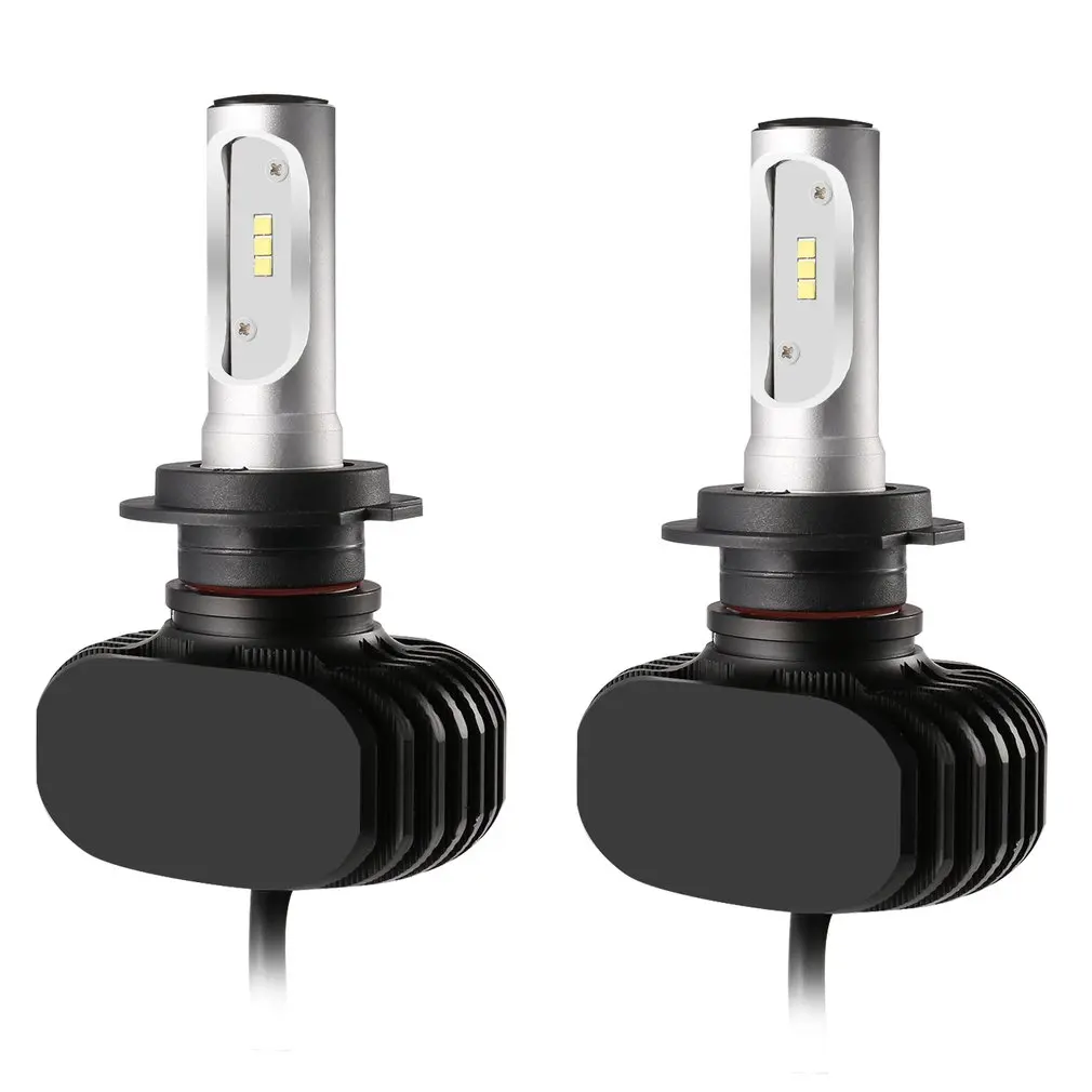 

2PCS H7 Car LED Headlights High Low 72W 8000LM 6000K Bright Car Light DC9-32V Auto Bulb Headlamp Waterproof Automobile Lamp
