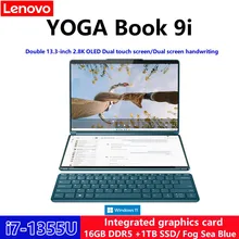2023 Lenovo YOGA Book 9i Dual Screen touch Laptop Intel Evo Platfor i7-1355U/13.3-inch/16GB/1T SSD/Integrated Graphics Notebook