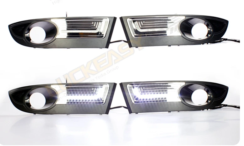 Автомобильный бампер фара для Chevrolet Epica дневная лампа 2009 ~ 2012/2014 аксессуары