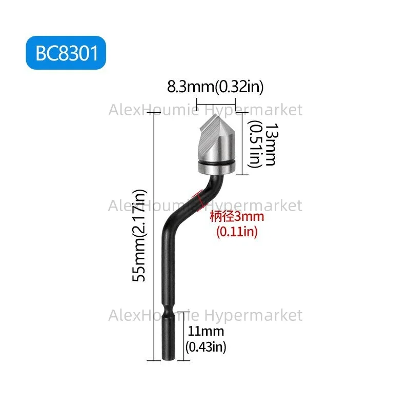 

Набор инструментов для снятия заусенцев BC6301 BC8301 BC1041 BC1651