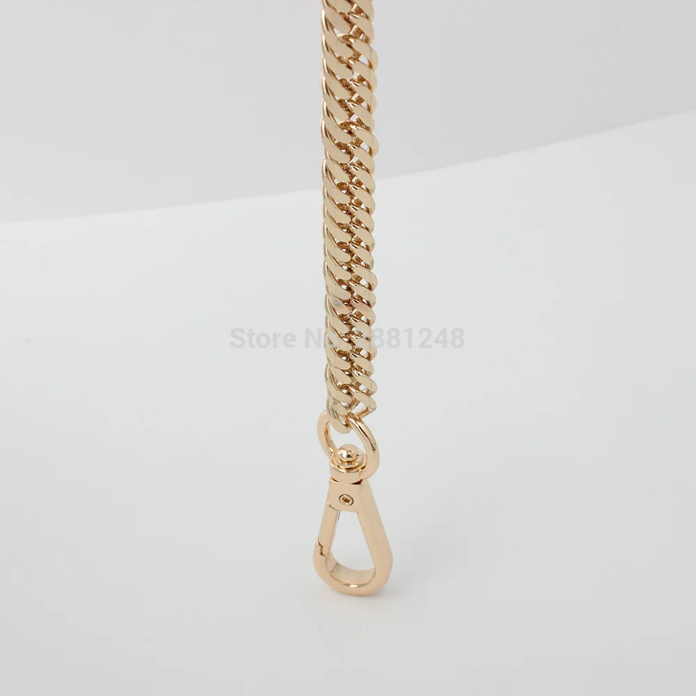 10mm Handle Accessory Bag with Gold Silver Metal Chain for Handbags Hardware Accessories Package Repair Metal Chain Purse Strap