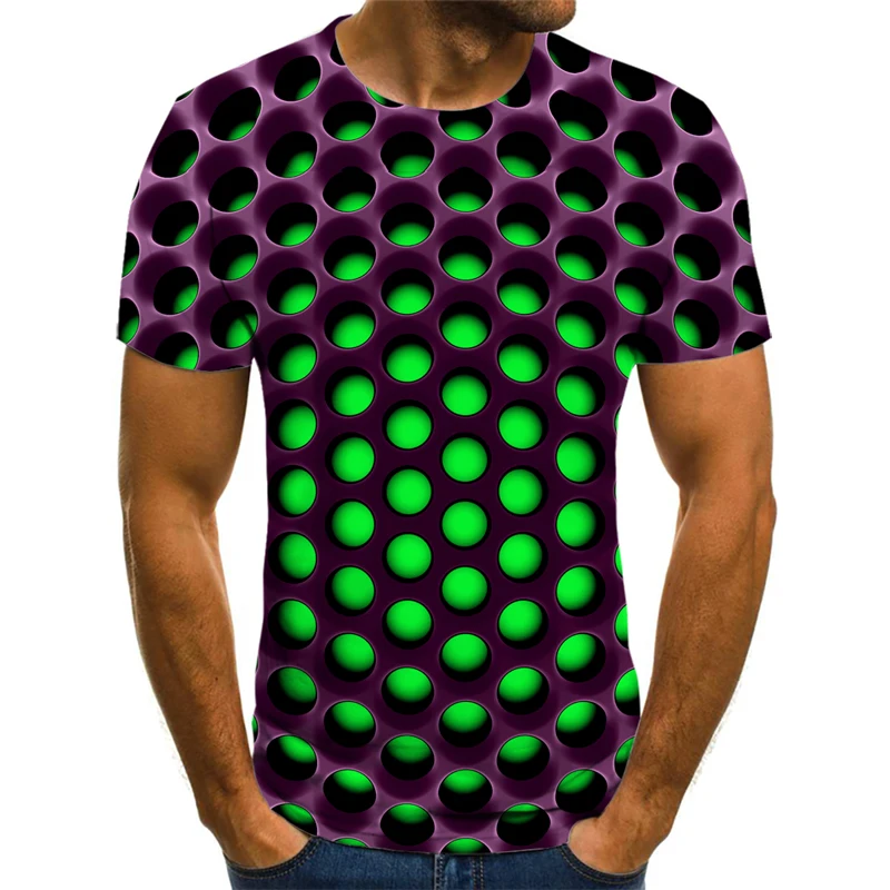 2023 summer hot sale new style 3D printing T-shirt men short sleeve fun T-shirt punk style round neck 3DT shirt men short sleeve images - 6