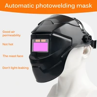 professional protective welding helmet welding mask solar automatic dimming color changing headmounted welding mask for arc weld