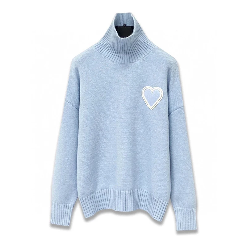 

NIGO свободный плечевой вязаный свитер # nigo535