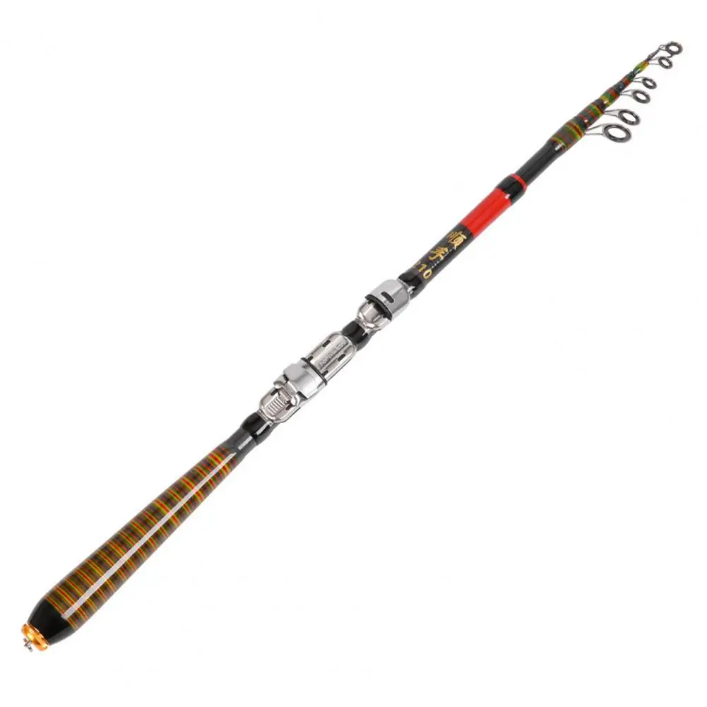 

Compact Telescopic Freshwater Sea Fishing Pole Fishing Rod Wide Application Guide Ring