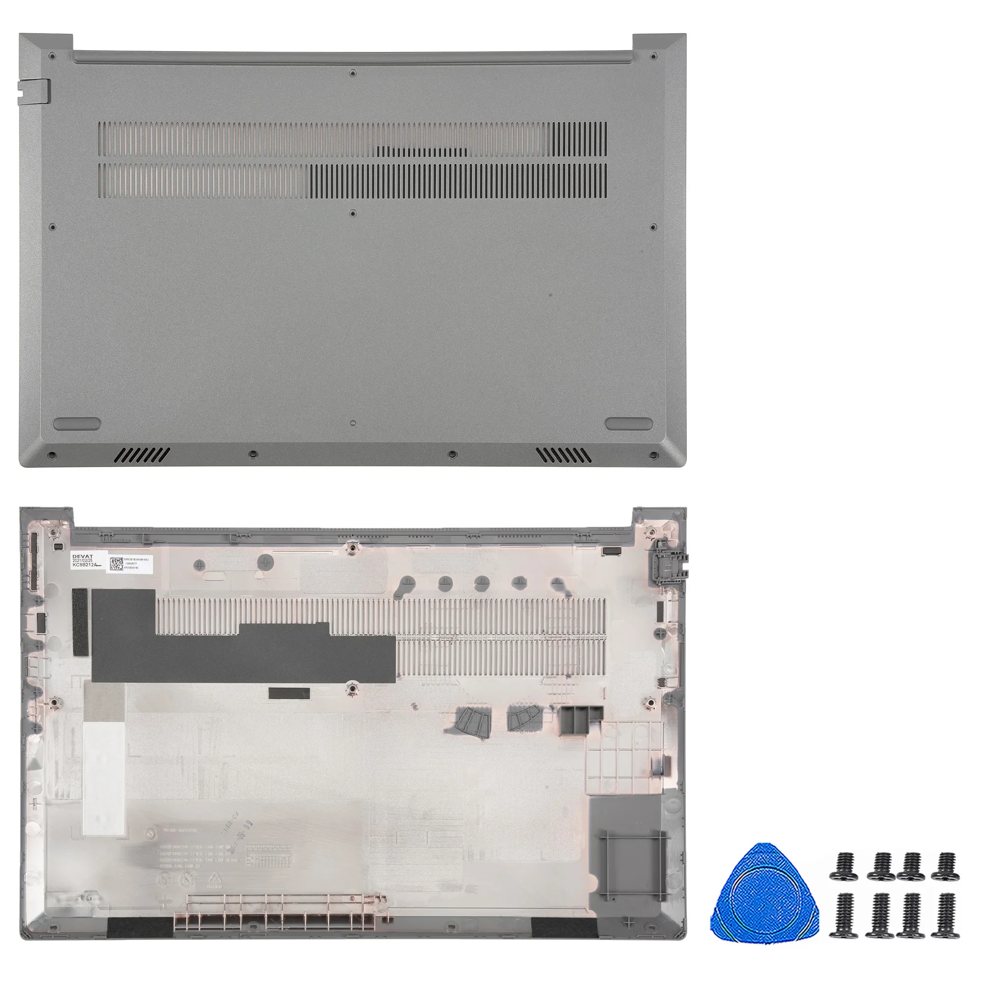 Фото НОВЫЙ Оригинальный сменный корпус для ноутбука ThinkBook 15 G2 ITL, G3 ACL ITL: задняя крышка LCD, передняя рамка, подставка для рук, нижняя часть корпуса №5