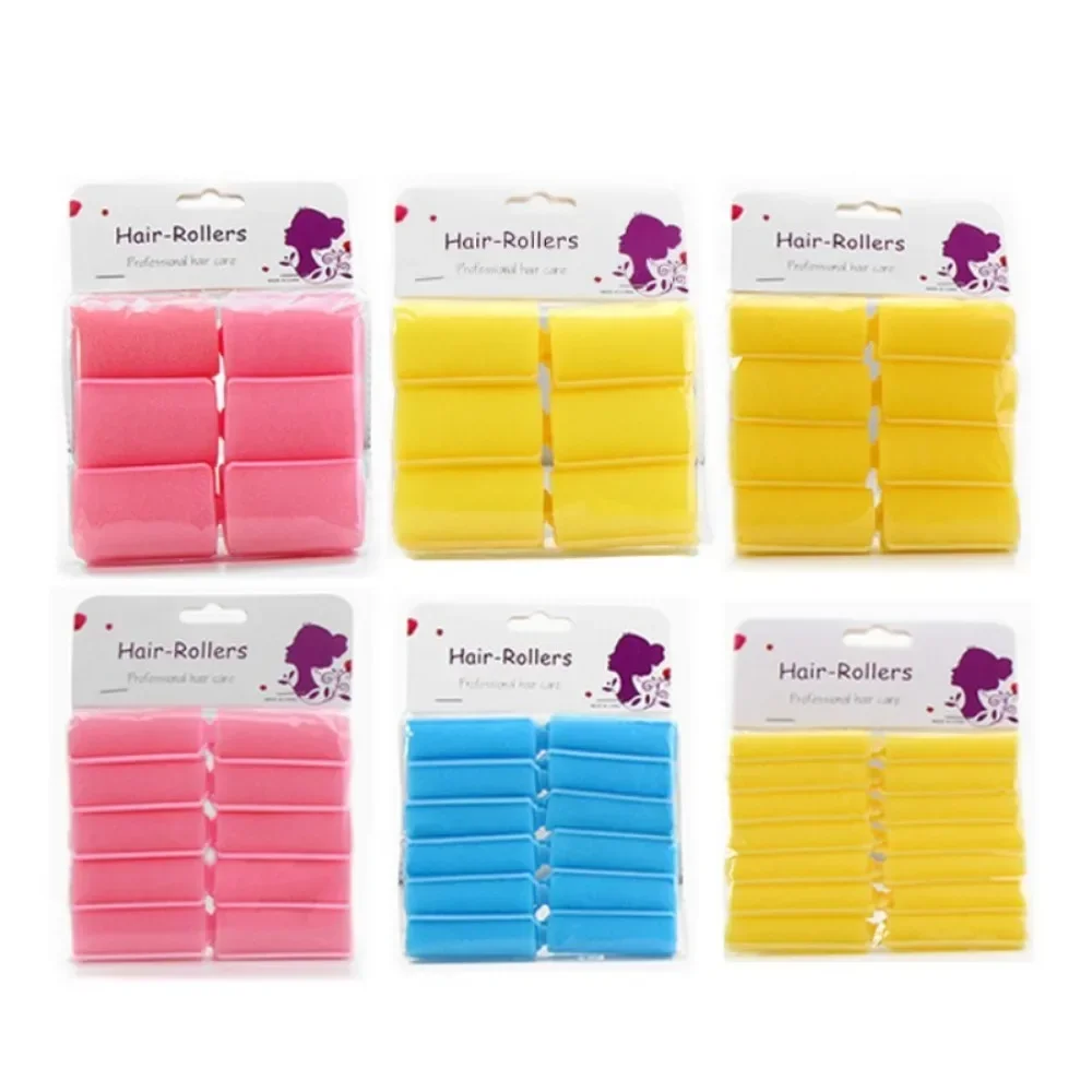Мягкая поролоновая Подушка ролики для волос бигуди парикмахерский набор сделай