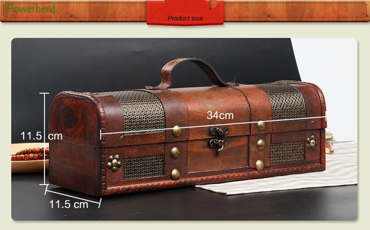 Античная европейская деревянная шкатулка для драгоценностей чехол ювелирных