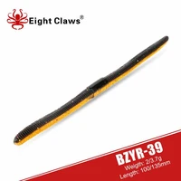 eight claws earthworm soft lures 10pcs 135mm 3 7g artificial worm jig wobbler soft bait fishing leurre silicone ver app%c3%a2t