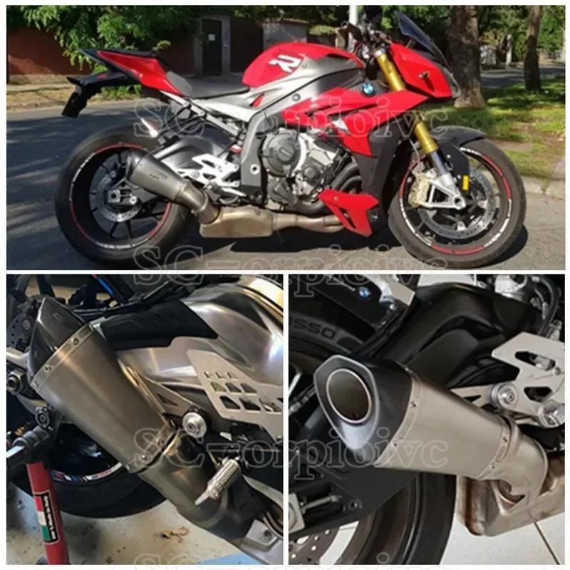 Впускной 51 мм 60 65 без шнуровки мотоциклетный глушитель с DB Killer Eacape Moto для BMW S1000RR