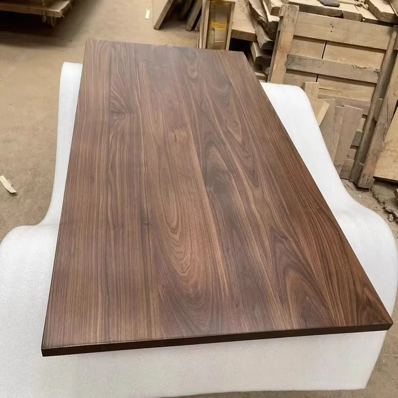 Черный орех журнальная столешница класса FAS простая бытовая барная доска из