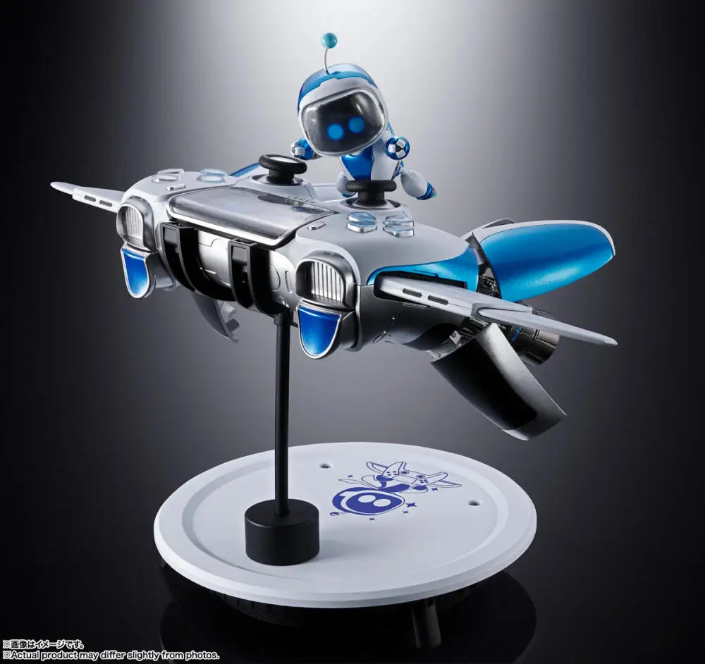 Фото Оригинальная коллекционная фигурка BANDAI CHOGOKIN Astro Bot & Dual Speeder, аниме-модель, игрушка, в наличии №1