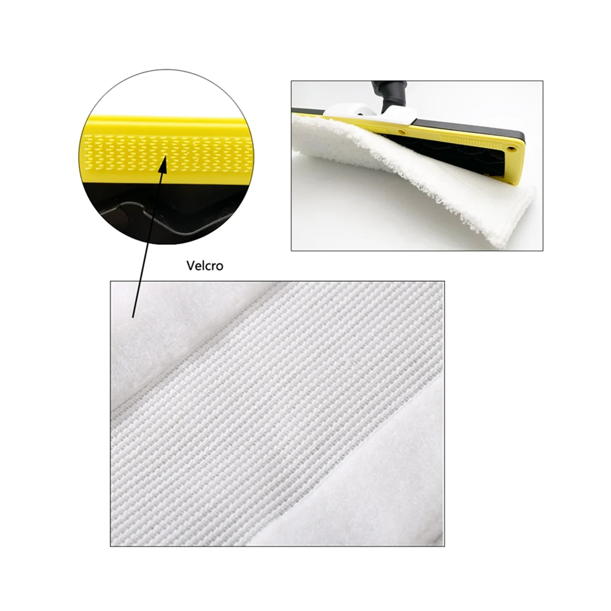 

10PCS Steam Mop Cloth for Karcher Easyfix SC2 SC3 SC4 SC5 Steam Cleaner Replacement Microfibre Floor Clothes