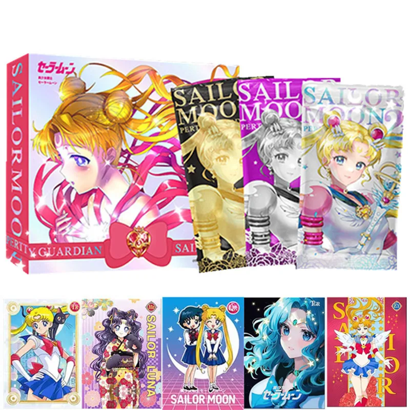 

Sailor Moon Card 30th Anniversary Eternal Crystal Series Collection Card Fantasy Magic Card Flash Card