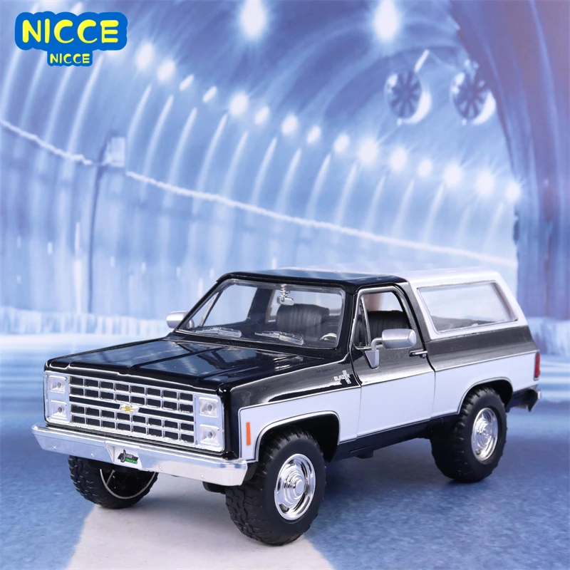 

Nicce 1:24 1980 Chevrolet BLAZER SUV Off-road Vehicle Diecast Car Metal Alloy Model Car Toys for Children Gift Collection J72