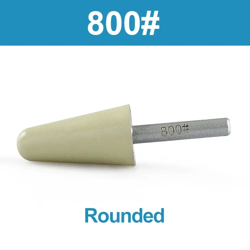 

Конiческая шлифовальная головка из смолы conboom, алмазная, сетка 50#-1500#