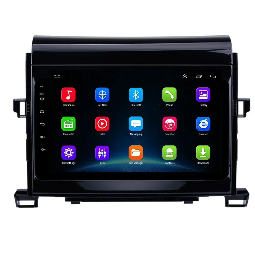 2 Din Android 13 Автомобильный стерео радио DVD GPS Мультимедийный видеоплеер 5G WiFi камера