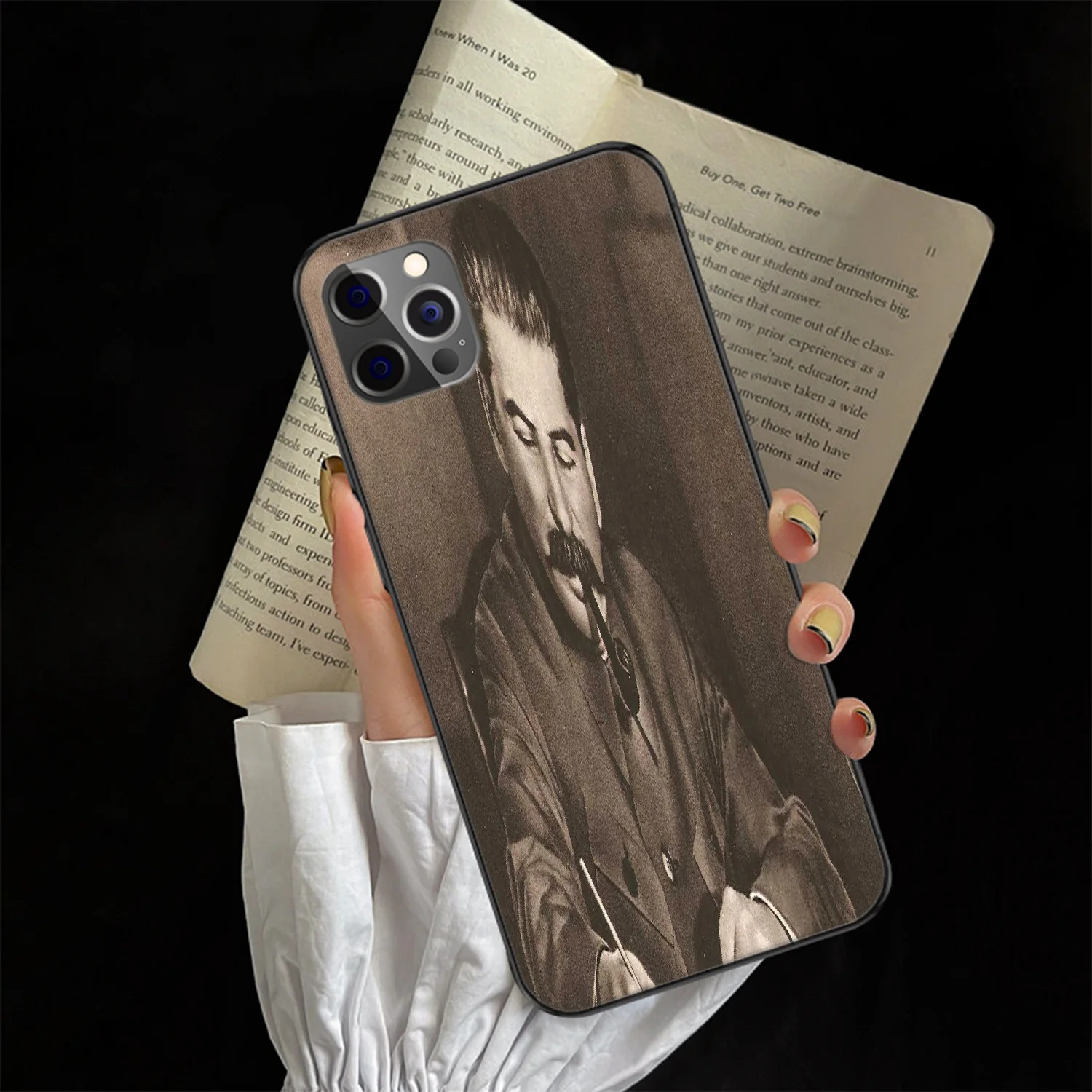 Soviet Union Leader Stalin Phone case For Samsung Galaxy A 3 5 7 8 10 20 21 30 40 50 51 70 71 E S 2016 2018 4G black fashion |