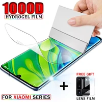1000d hydrogel film for xiaomi mi 11 ultra screen protector for xiaomi mi 10t note 10 9 8 9t 9se a3 pro mi11 lite 5g soft film