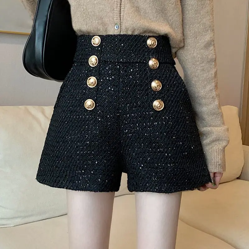 Шорты в стиле Xiaoxiang во французском женские весенне-осенние ботинки нового