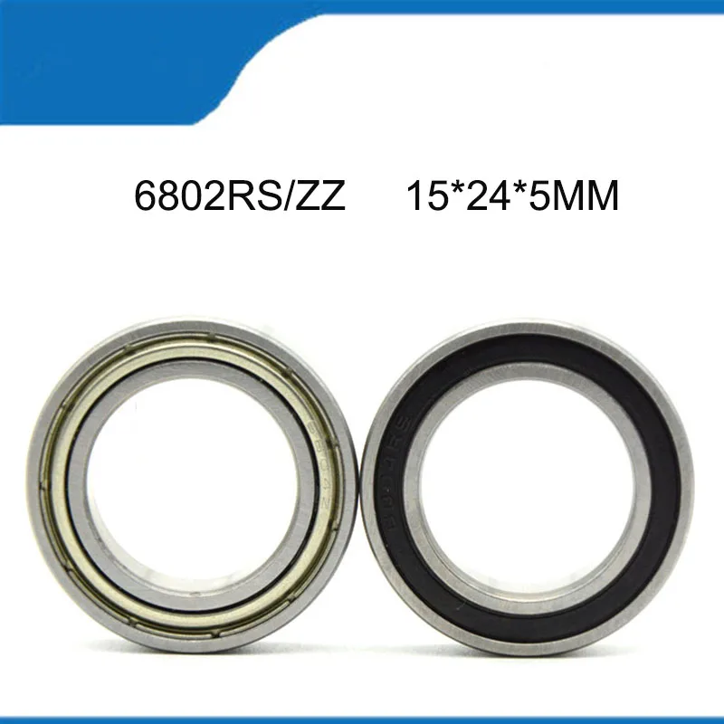 high-quality-bearing-5-10pcs-15-24-5mm-6802rs-zz-6802-2rs-6802zz-ball-bearings-abec-1）-thin-wall-deep-groove-ball-bearing