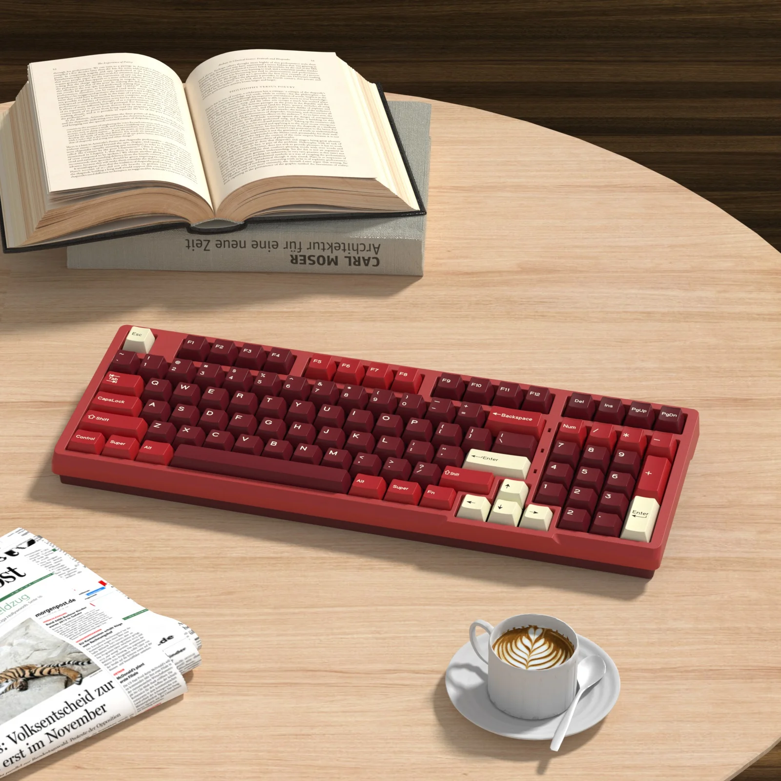 KBDiy 176 колпачков для клавиш Double Shot PBT GMK Jamon колпачок пользовательский Вишневый