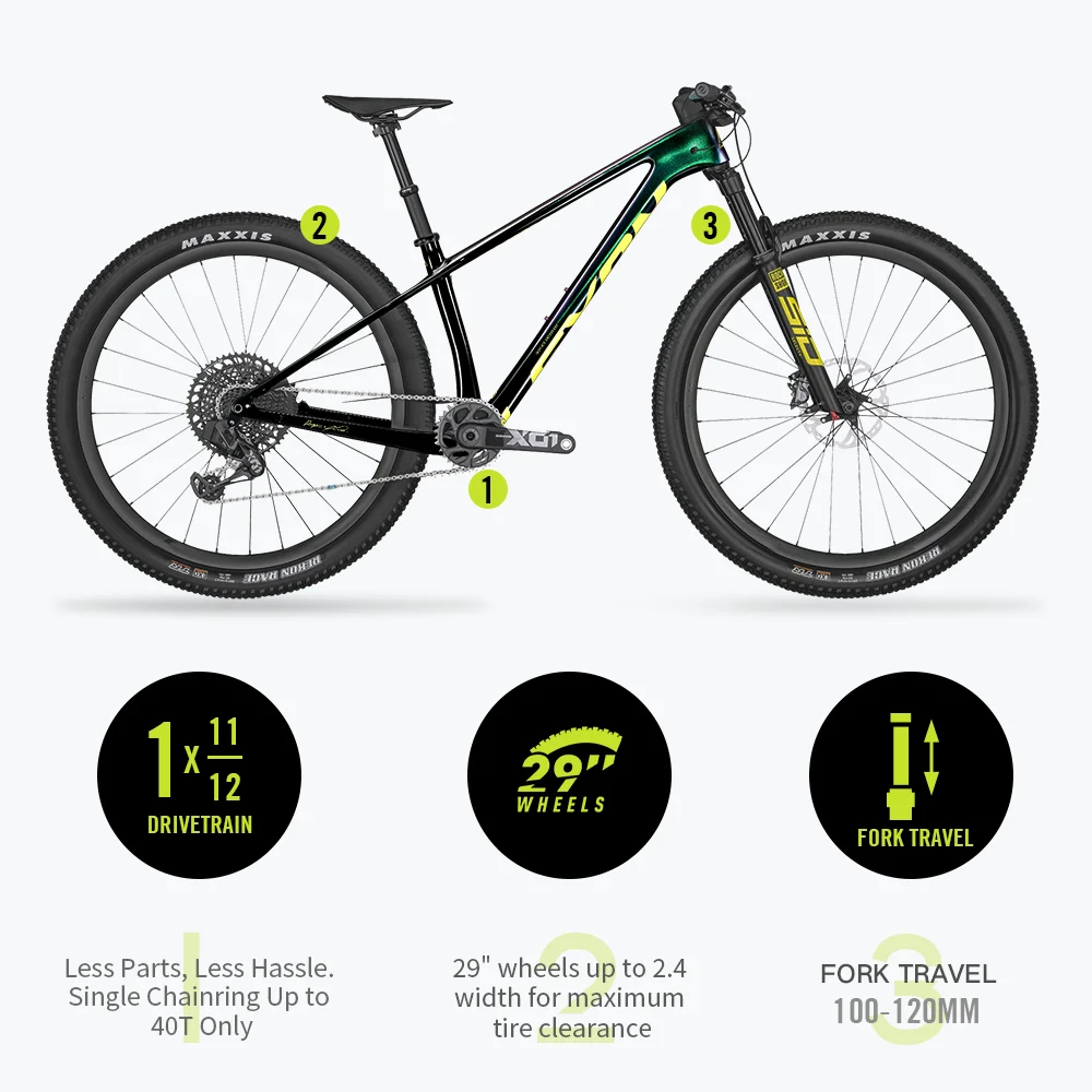 2022 LEXON SUPRA Carbon MTB Frame 29er Mountain Bike Carbon Frame 148*12mm  MTB Carbon Frames  15/17/19inch BOOST 29er FRAME